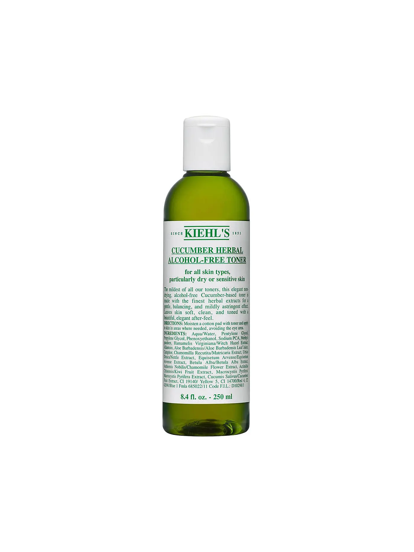 KIEHL'S | Cucumber Herbal Alcohol-Free Toner 250ml | 